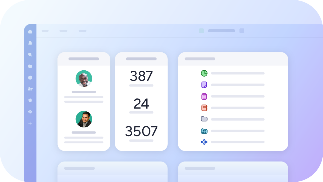 New product development dashboard