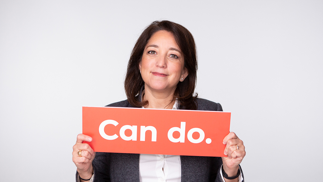 Smartsheet customer and "can-doer" Barbara Taveares